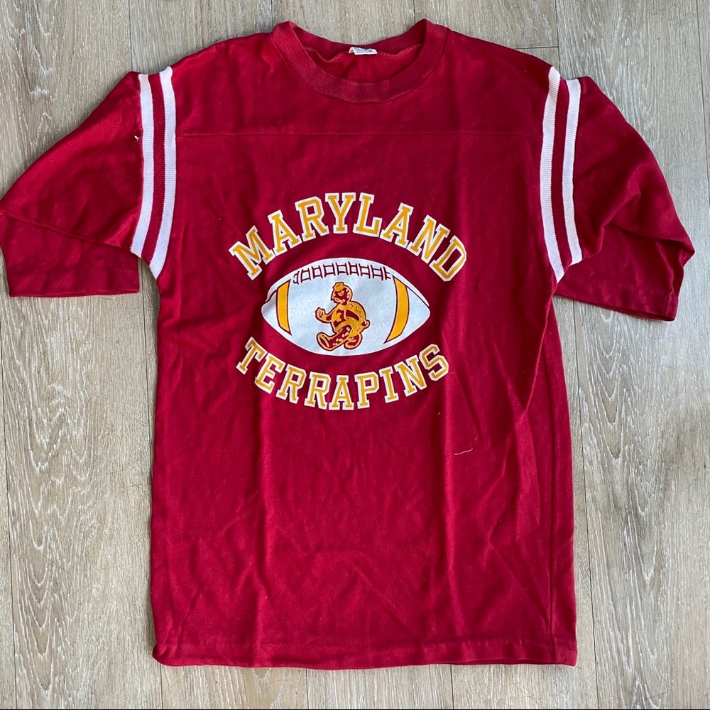🐢Retro 70'sUniversity of Maryland Stadium Sweater